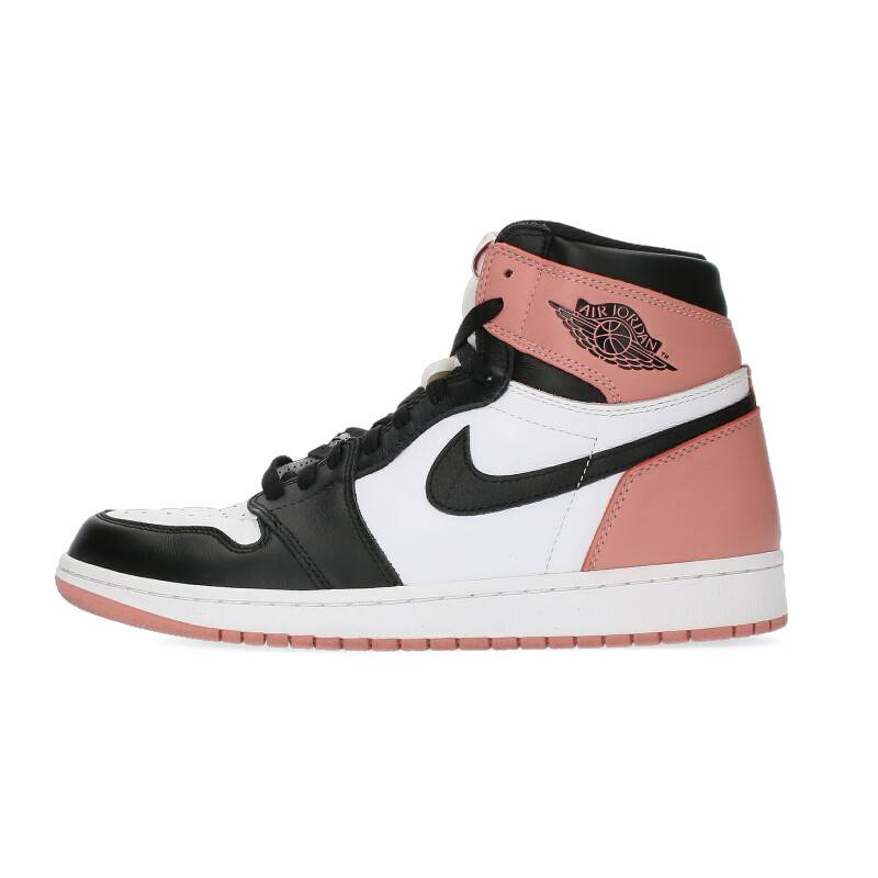 楽天市場 ナイキ Nike サイズ 28cm Air Jordan 1 Retro High Og Nrg Rust Pink 101 エアジョーダン1レトロハイラストピンクスニーカー ブラック ピンク ホワイト Om10 メンズ 小物 中古 317 Rinkan B Rinkan