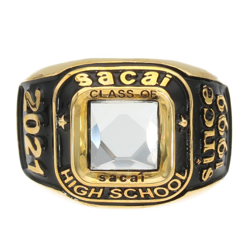 サカイ Sacai 大いさ 18号数 21ss ジルコニア 大学校リング ゴールド 彰彰たる 黒人 18 71g Sb01 小物 中古 準事新しい入荷 315 Rinkan A Pghintheround Com
