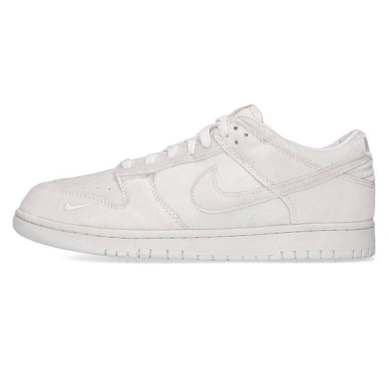 ナイキ NIKE ×ドーバーストリートマーケット DOVER STREET MARKET サイズ:28.5cm DUNK LOW DSM DH2686-100 ダンクロースニーカー(ホワイト)【702152】【BS99】【メンズ】【小物】【中古】bb51#rinkan*B