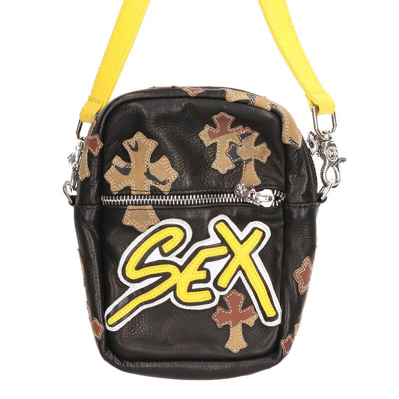 CHROME HEARTS「TAKA MINI SEX RECORDS」 カモフラクロスパッチレザー