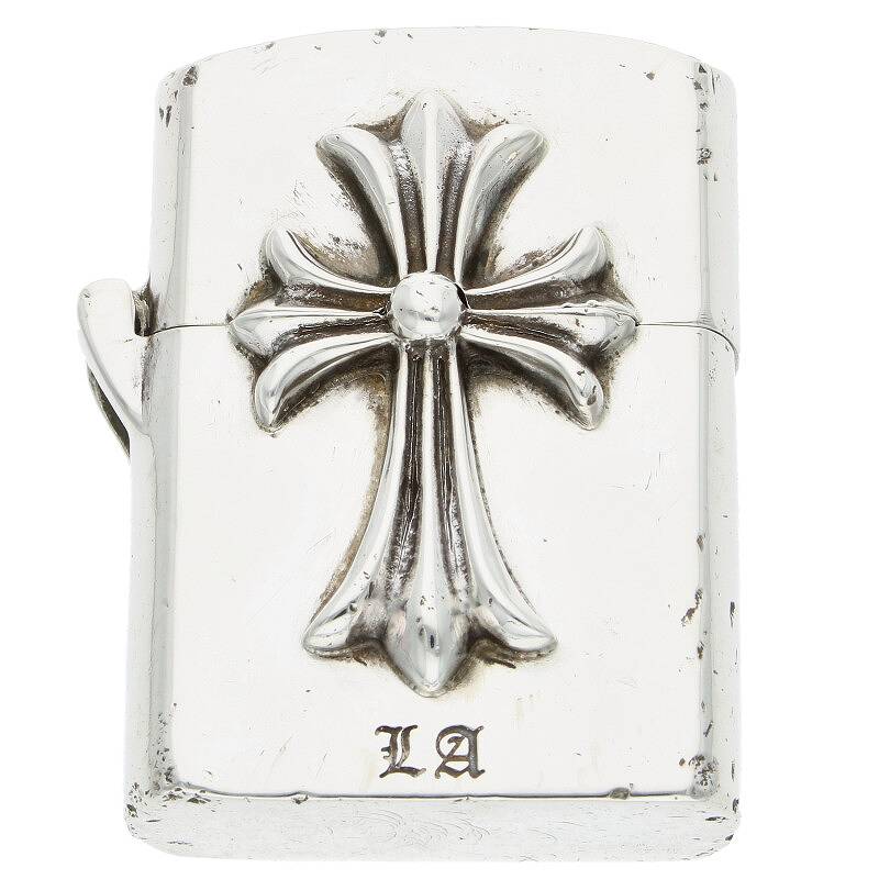 5％OFF】 クロムハーツ Chrome Hearts LA限定スモールCHクロスジッポ