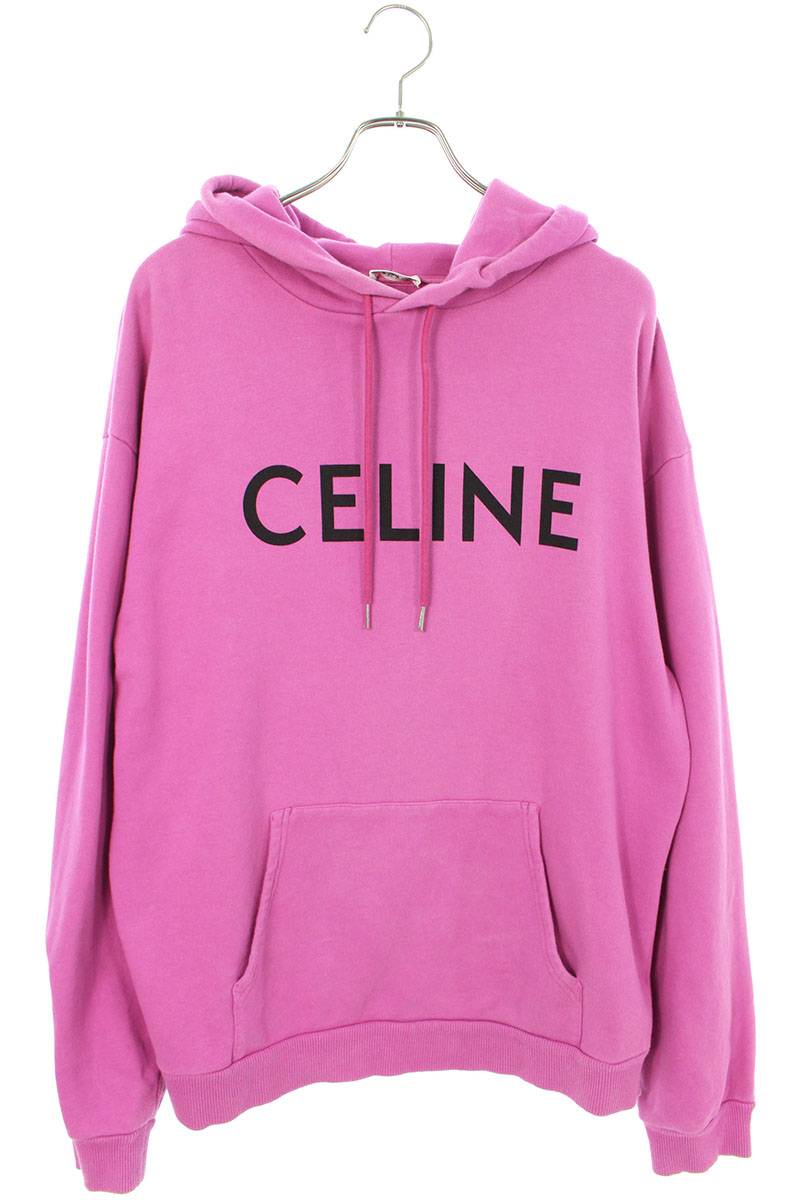 CELINE セリーヌ パーカー フーディー プルオーバー パープル　XLサイズ 楽天市場】セリーヌ CELINE サイズ:XS 21SS 2Y323052H ロゴ