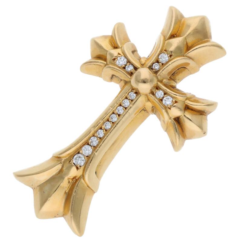 楽天市場】クロムハーツ Chrome Hearts 18K 22K DBL CH CROSS