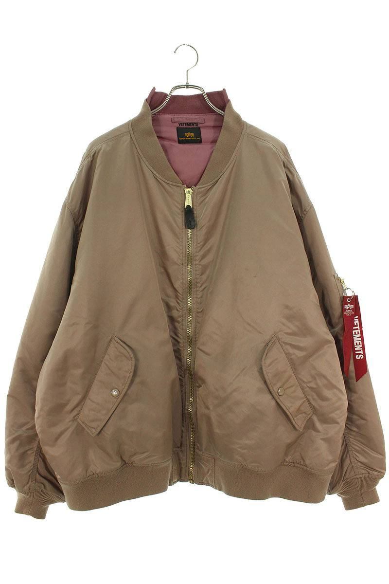 ジャケット・アウター VETEMENTS 18ss ALPHA BOMBER MA-1 JACKET 楽天市場】VETEMENTS 18ss ALPHA BOMBER MA-1 JACKET MSS18JA44