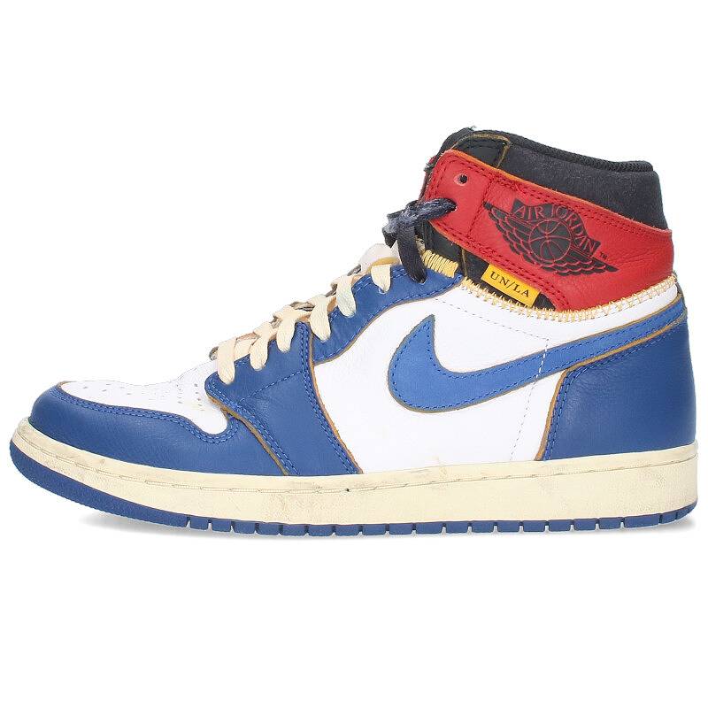中古品Jordan 1×UNION 28cm ユニオン AJ1 NIKE ナイキ NIKE UNION × ユニオン ナイキ エア ジョーダン レトロ ハイ