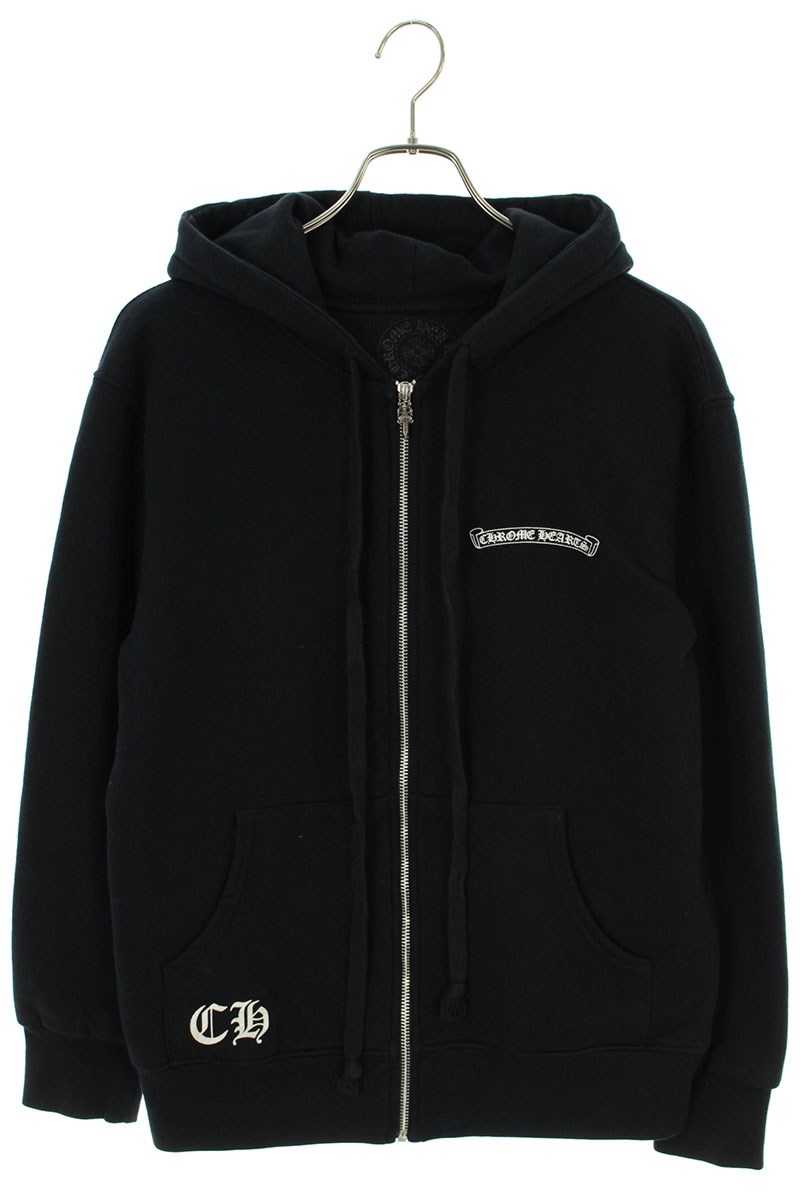 楽天市場】クロムハーツ Chrome Hearts サイズ:S SWTSHRT HD ZIP バックホースシュープリントジップパーカー(ブラック)【608042】【SJ02】【メンズ】【中古】bb415#rinkan*B  : RINKAN