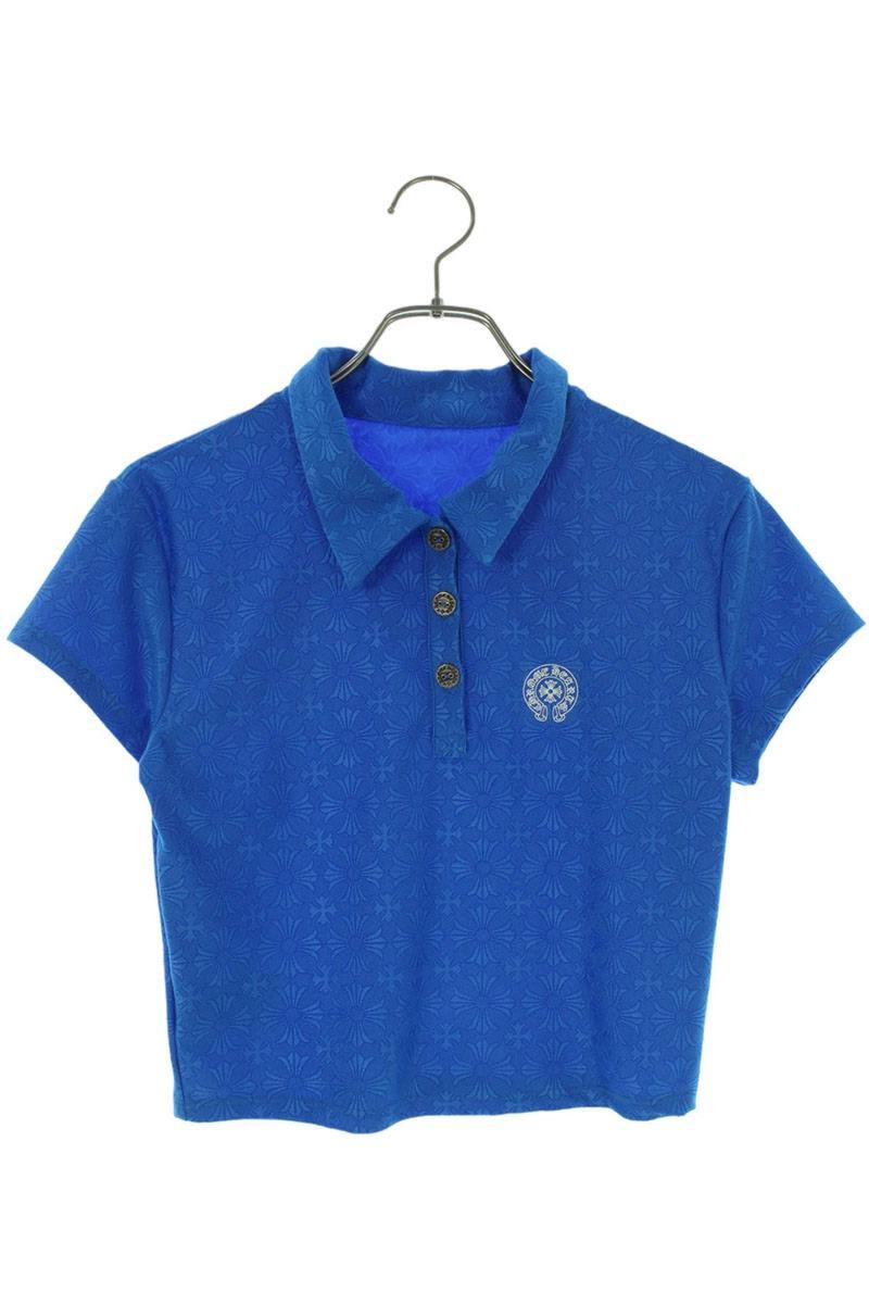 【生産終了】 クロムハーツ ポロシャツ CHROME HEARTS クロムハーツ 半袖ポロシャツ サイズ:XL クロス