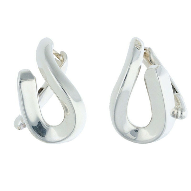 ティファニー TIFFANY\u0026Co.   鍛冶場 シングルリンクシルバーピアス(しろがね色)【322152】【SS13】【小物】【中古】bb30#rinkan*A