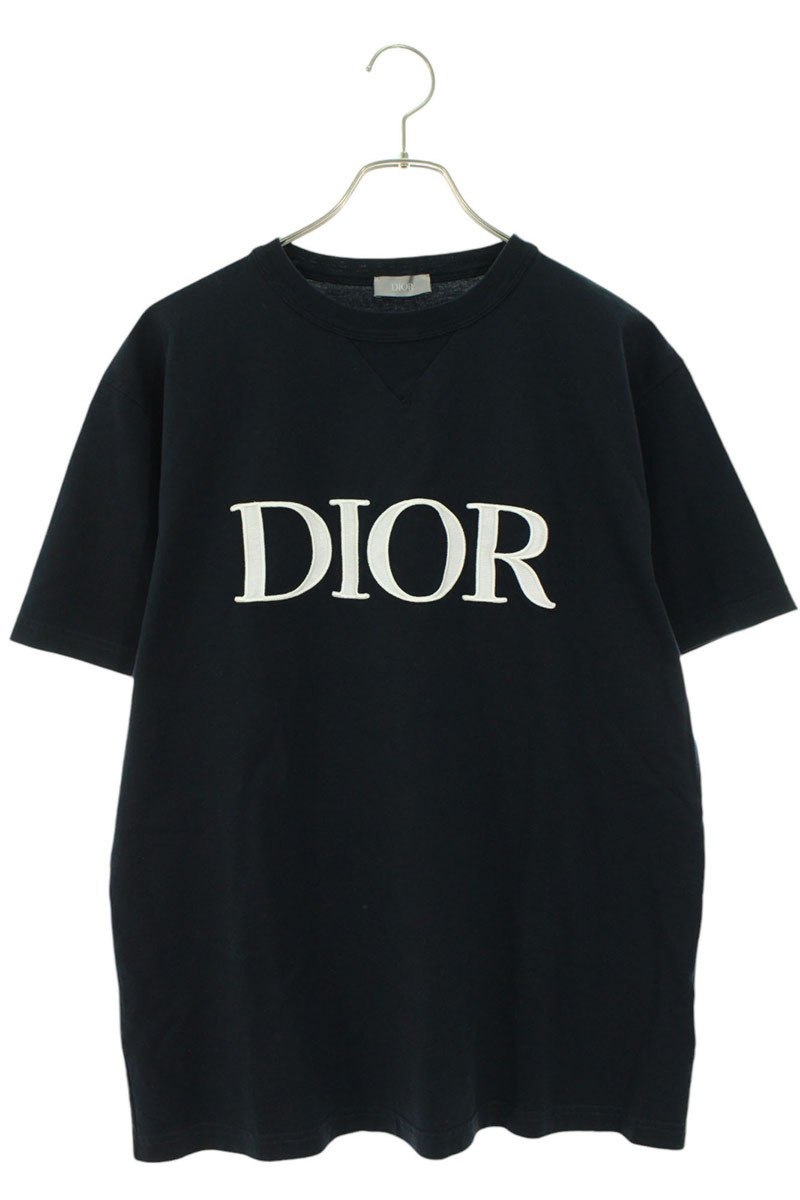 Christian Dior◆PRET-A-PORTER/長袖シャツ/S/シルク/BLK/無地 Christian Dior クリスチャンディオール PRET A PORTER