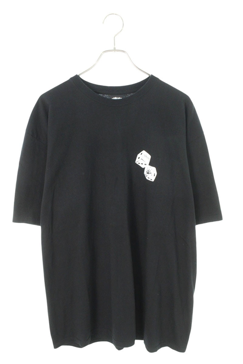 【即完売モデル】ステューシー☆ロゴタグ　人気デザイン　入手困難　半袖シャツ STUSSY ステューシー サイズ:XL 23AW SUITS TEE バックロゴ