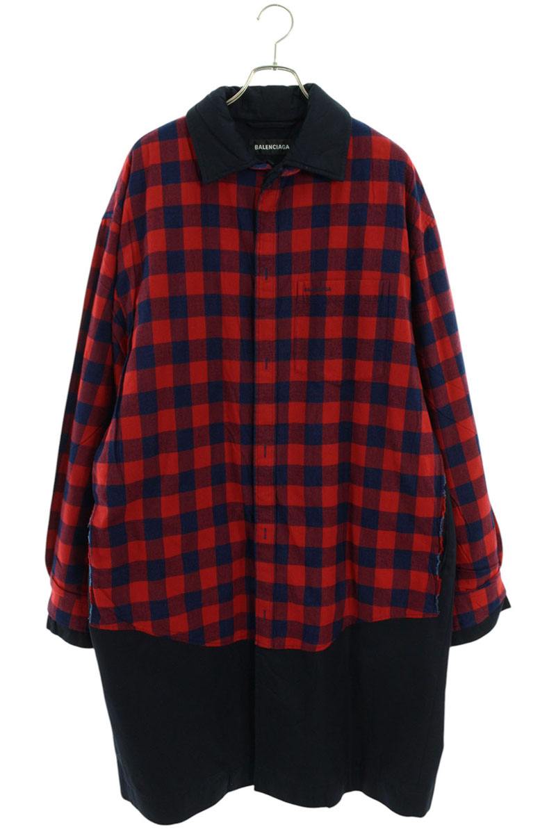楽天市場】BALENCIAGA 2019AW Oversized Logo Faux Fur Coat