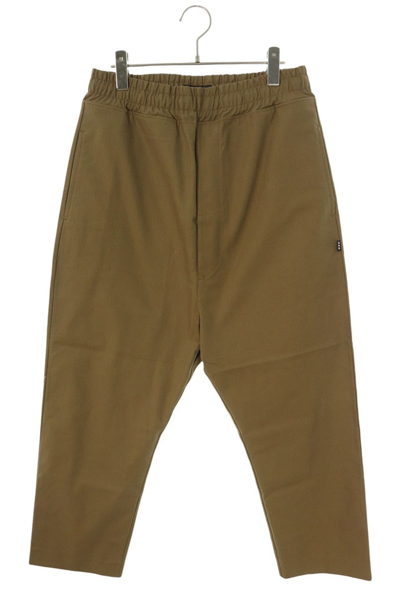 ゴッドセレクショントリプルエックス GOD SELECTION XXX 大きさ:L  GX-S23-PT-05 ナイロントラックロングパンツ(カーキ)【503062】【BS99】【メンズ】【中古】bb18#rinkan*S