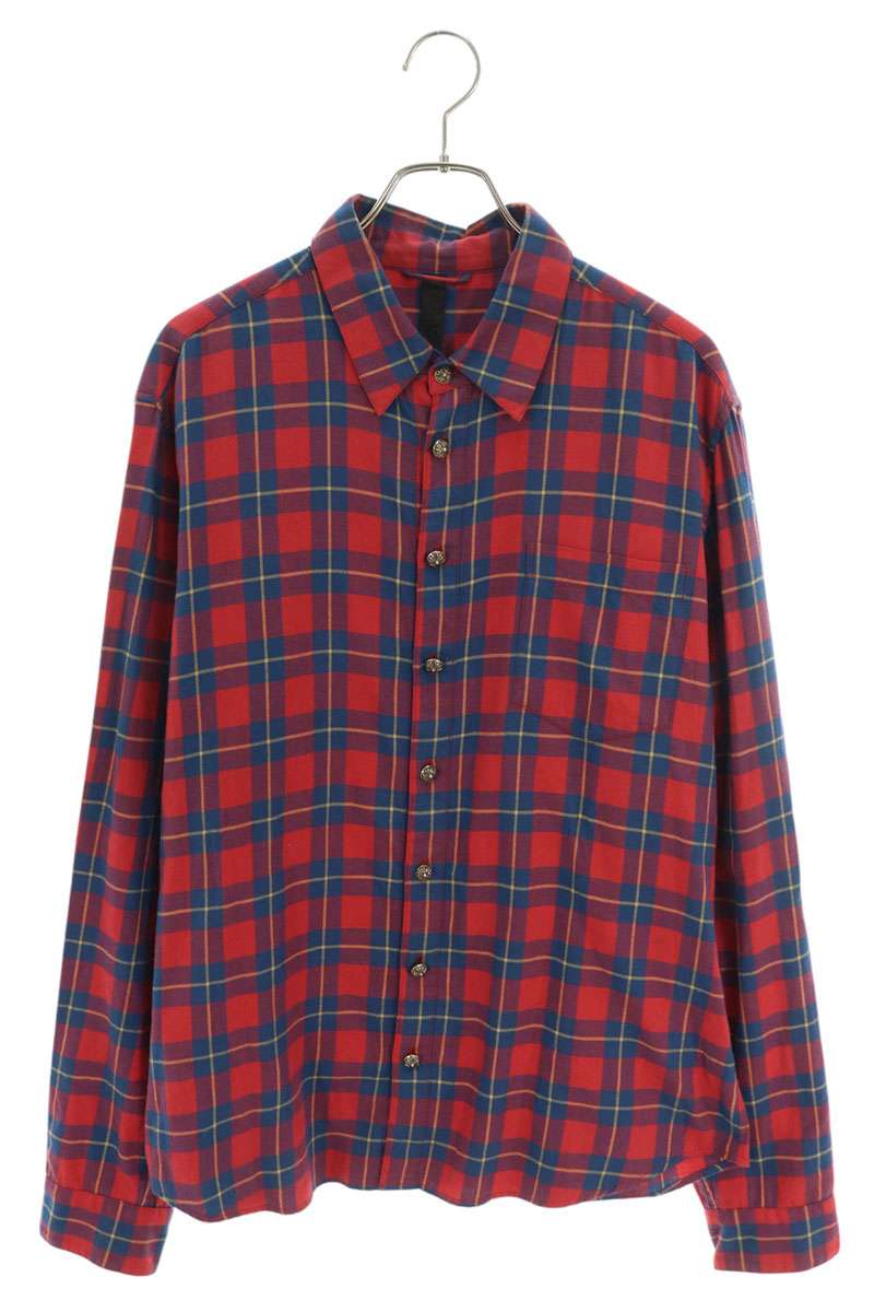 楽天市場】CHROME HEARTS Loose Ends Check Shirt クロムハーツ