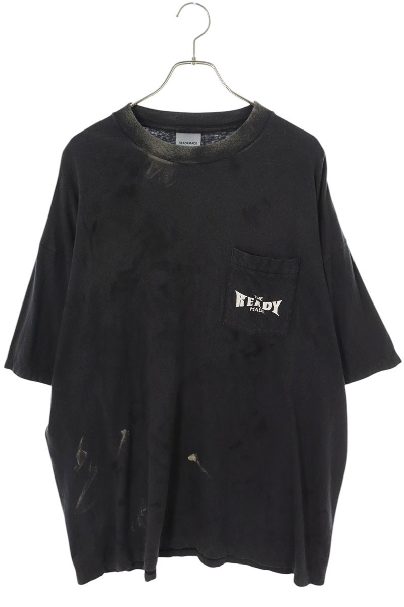 【鬼レア】レディメイド☆髭スマイリー両面プリントTシャツ希少サイズL 希少 鬼 フェード Softmachine ソフトマシーン ロゴ Tシャツ XL