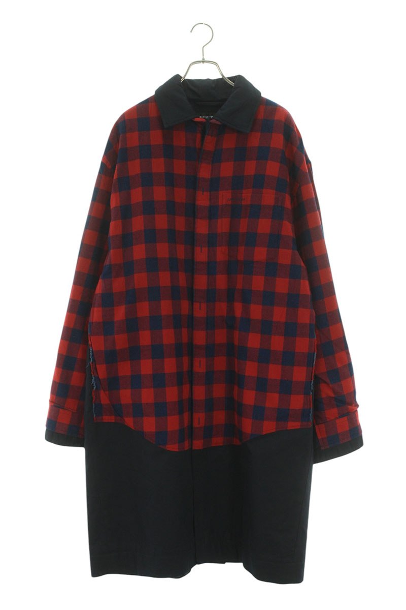 楽天市場】BALENCIAGA 2019AW Oversized Logo Faux Fur Coat
