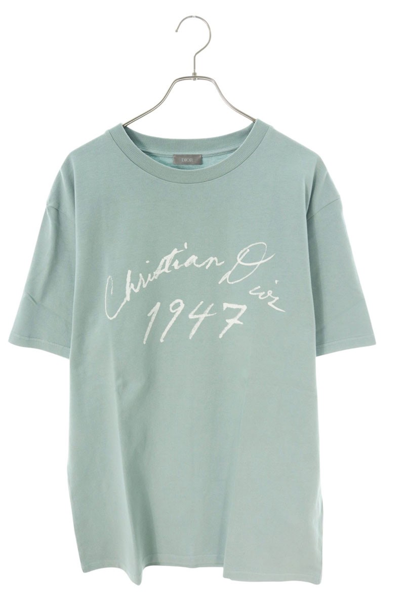 【柔らかな色彩でシンプルかつ上品♪】Dior Tシャツ DIOR | Tシャツ (リラックス フィット) ディオール オブリーク