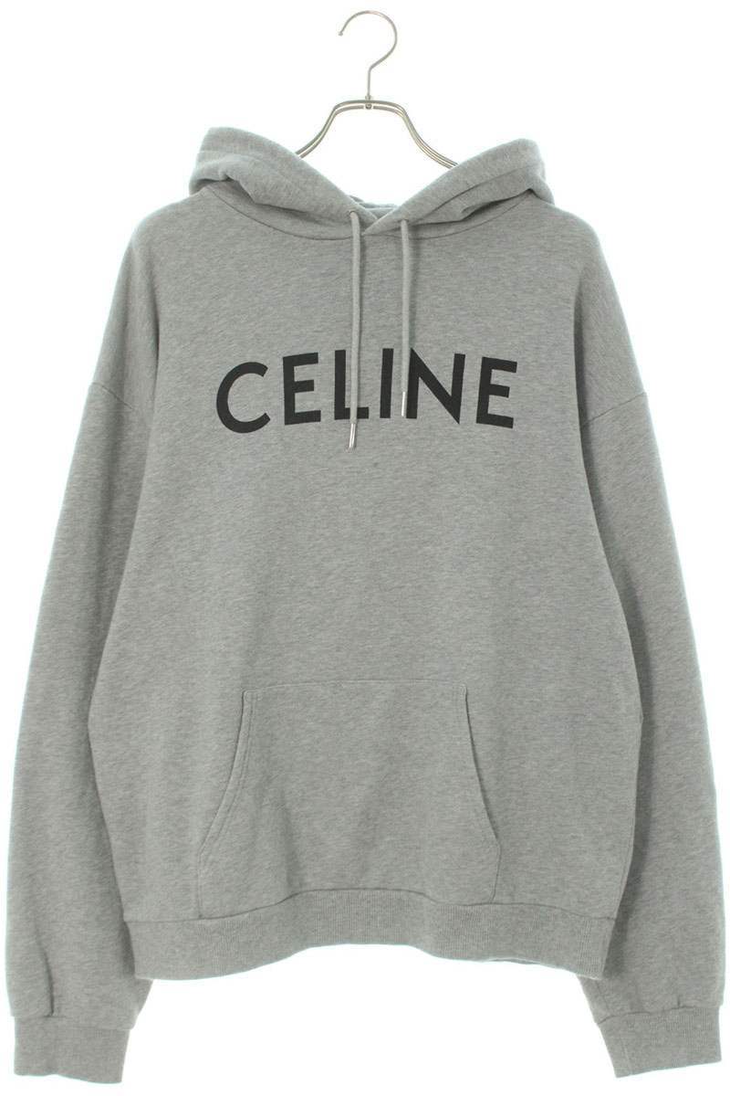 セリーヌ サイズ:XS  2Y730670Q ロゴプリントレイヤードプルオーバーパーカー 中古 SB01 楽天市場】セリーヌ CELINE サイズ:XS 2Y730670Q ロゴプリント