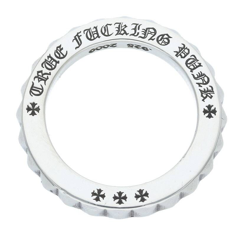 【新品】 クロムハーツ BIG PUNK RING シルバーリング 21.5号 CHROME HEARTS クロムハーツ（原本無） TFP PNK PLS True