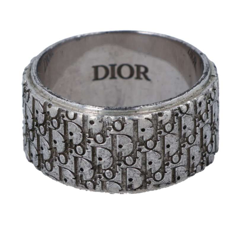 ディオールオム／DIOR HOMME メンズ ロゴ リング 指輪(シルバー) DIOR | リング セット シルバー