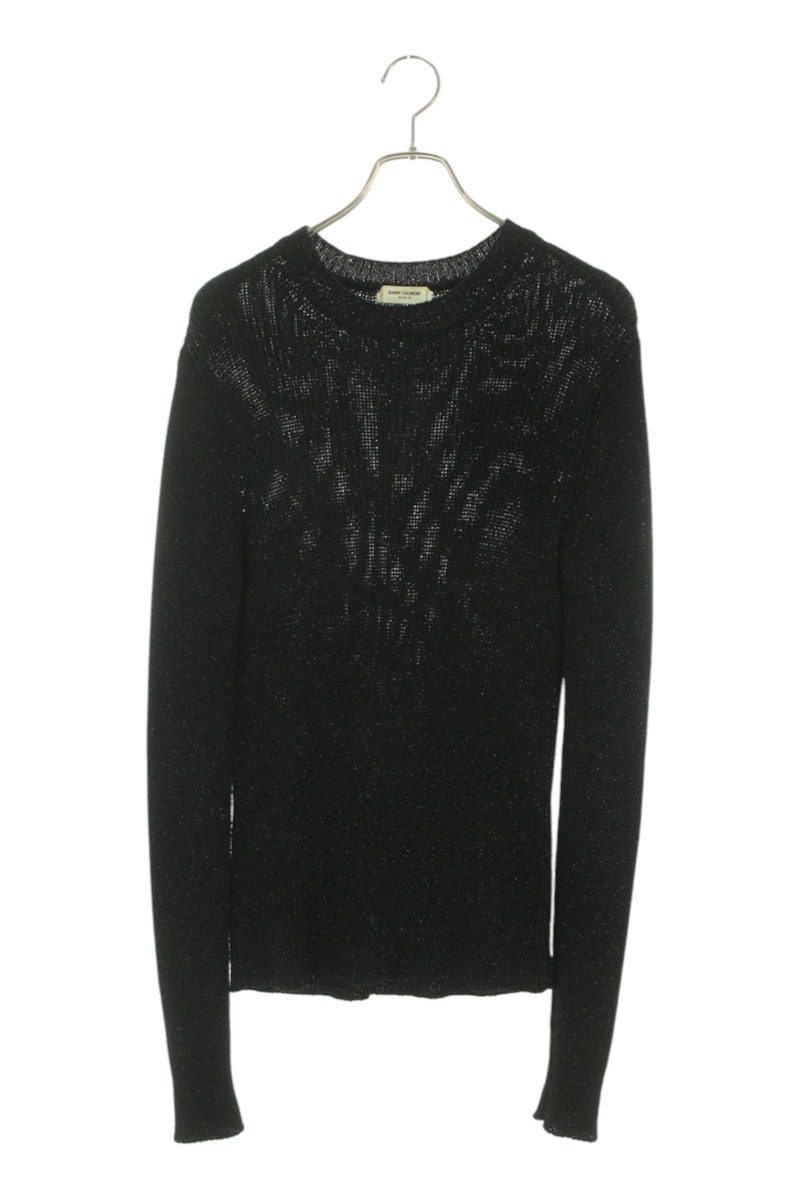 極美品✨ SAINT LAURENT PARIS マフラー　フリンジ　ブラック 極美品✨ SAINT LAURENT PARIS マフラー フリンジ ブラック