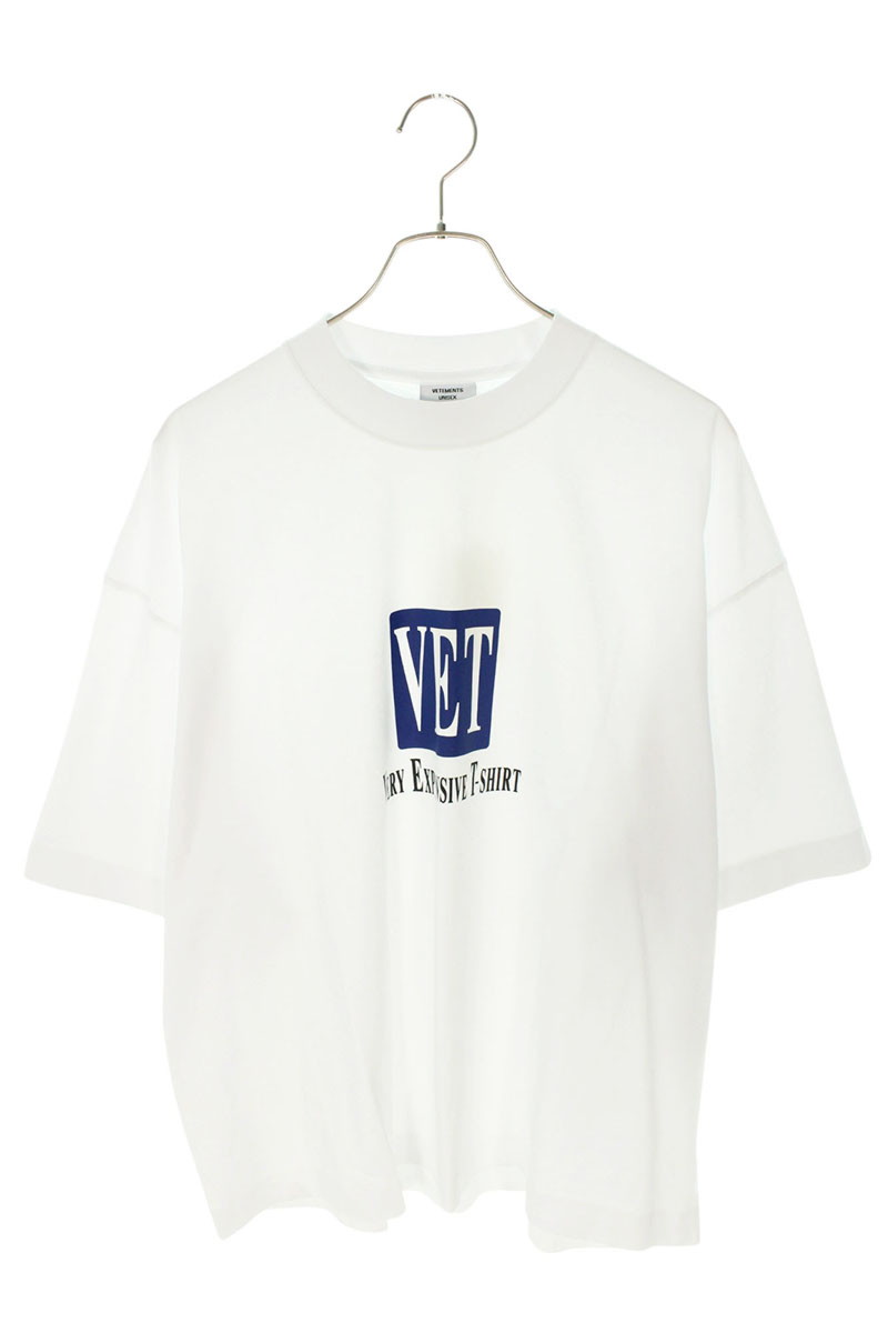 【VETEMENTS】ロゴTシャツ(正規品) Sサイズ ホワイト Buy Vetements Pyramid Logo T-Shirt 'White' - UE64TR140W WHIT