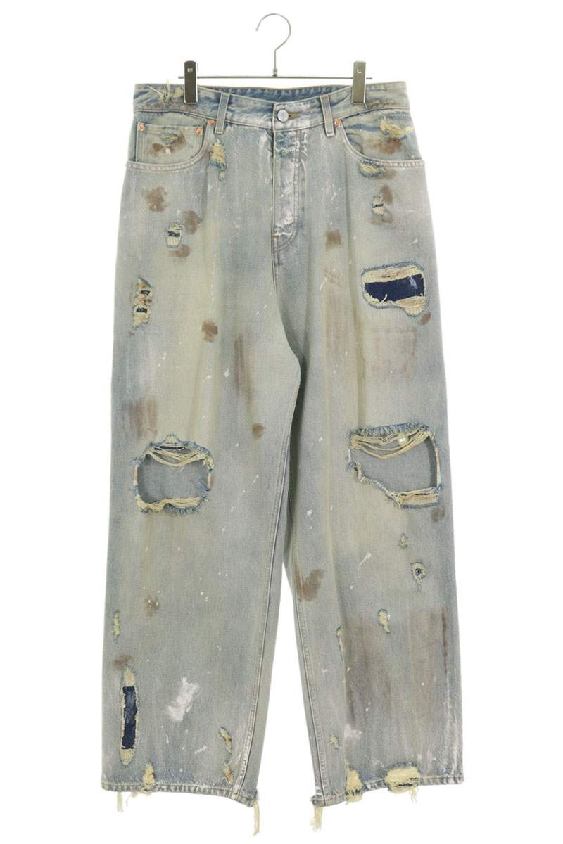 「VETEMENTS」Destroyed Jeansサイズ28 ヴェトモン VETEMENTS Destroyed Baggy Jeans