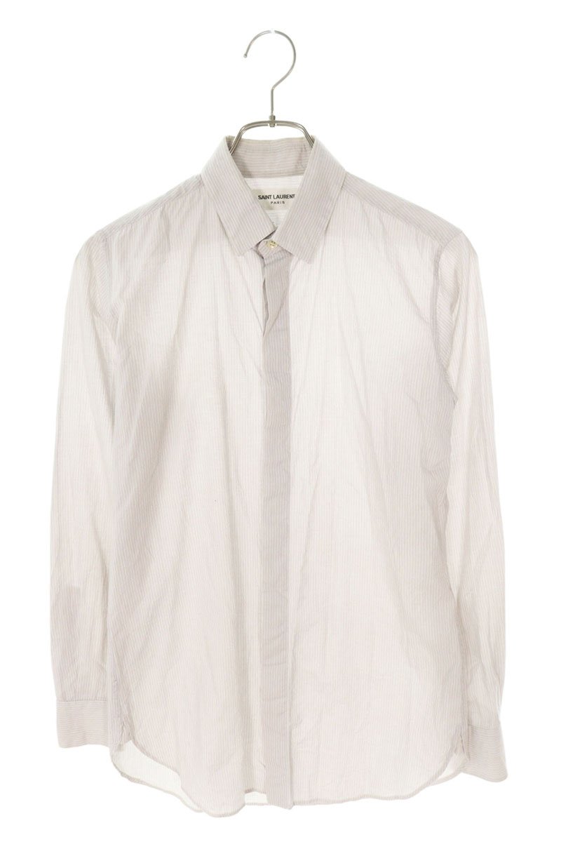 SAINT LAURENT ボンゴプリント長袖シャツ 38 SAINT LAURENT ボンゴプリント長袖シャツ 38 - メルカリ
