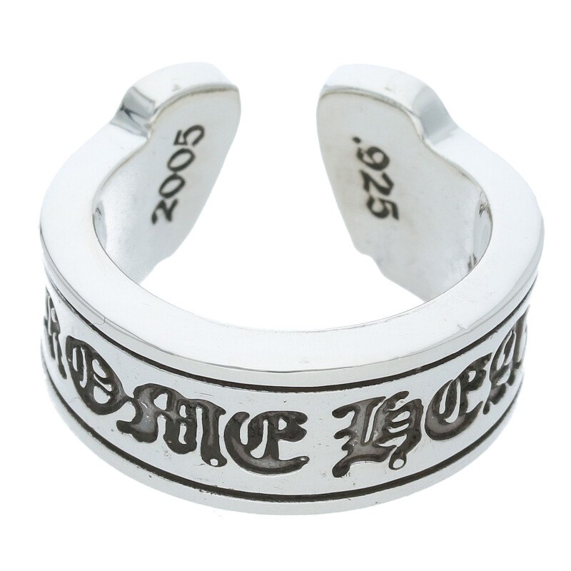 CHROME HEARTS LG SCROLL LABEL リング クロムハーツ LG SCROLL LABEL/ラージスクロールラベル シルバー