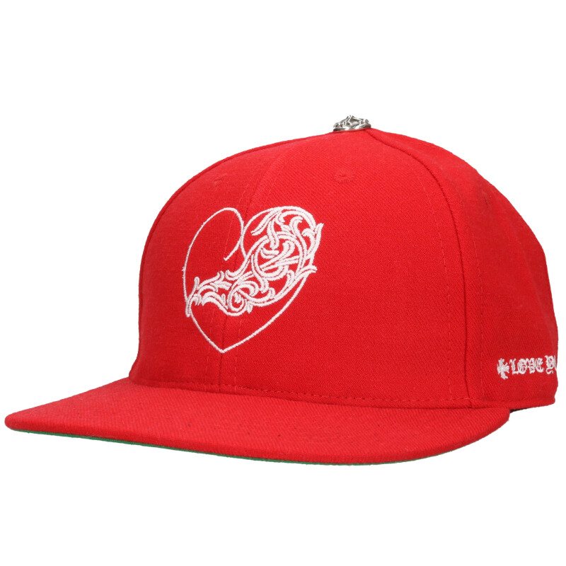 【新品未使用】クロムハーツ クロスパッチ ベースボール ハット キャップ 赤 Chrome Hearts - クロムハーツ CHROME HEARTS クロスパッチ
