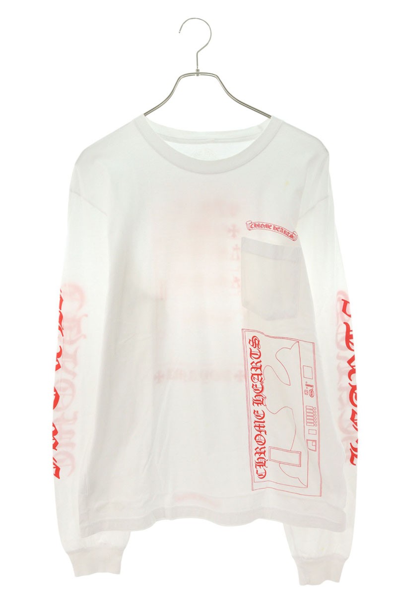 青山限定 ＋CHROME HEARTS＋ クロス ロンT Tシャツ AOYAMA TEE 楽天市場】CHROME HEARTS L/S Tee クロムハーツ ロングスリーブT