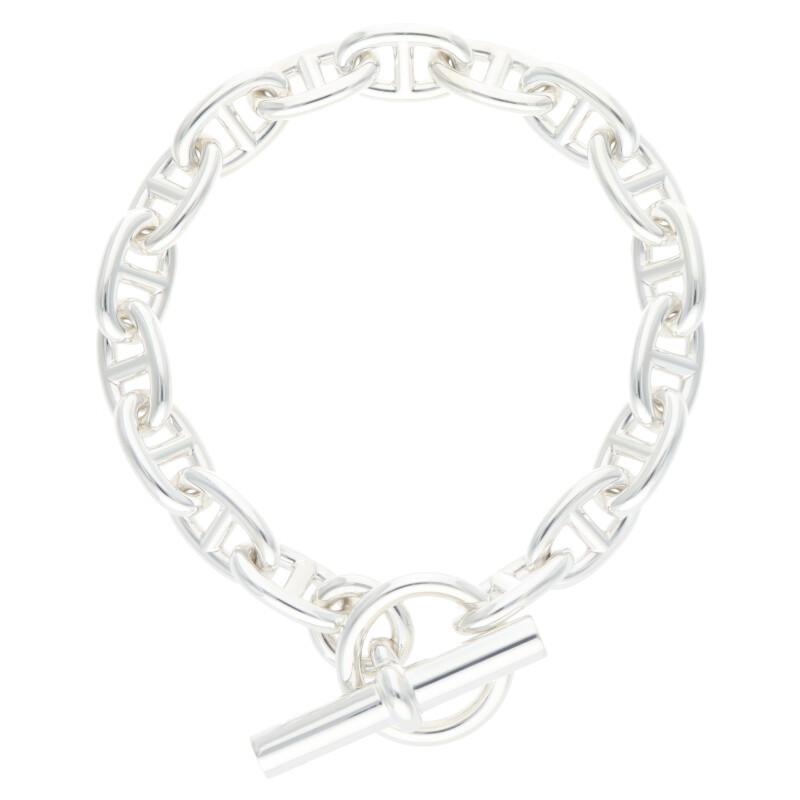 【HERMES】Chaine d'ancre×ホワイトゴールド★ブレスレット 楽天市場】≪Brand new≫ HERMES Chaine d'ancre bracelet TGM