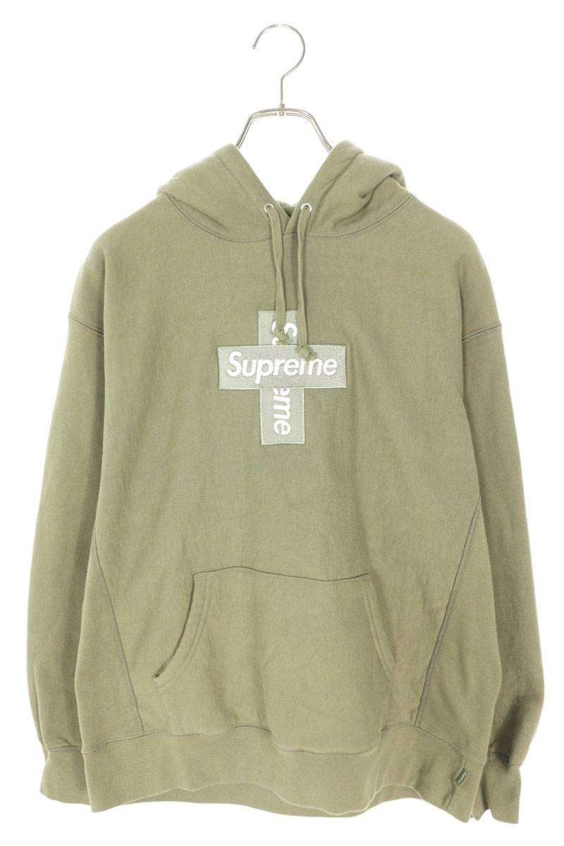 シュプリーム クロス ボックスロゴ フーデッド スウェットシャツ Sサイズ Supreme 新品 シュプリーム SUPREME Cross Box Logo Hooded