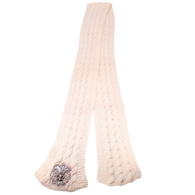 CHROME HEARTS マフラー 楽天市場】CHROME HEARTS MUFFLER クロムハーツ マフラー ブラック