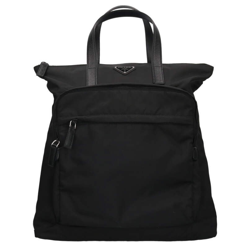 ★ PRADA / プラダ ★ レザー トートバッグ 1BG506 Prada Large Leather Tote Bag - Black 1BG506 | Luxury Bag