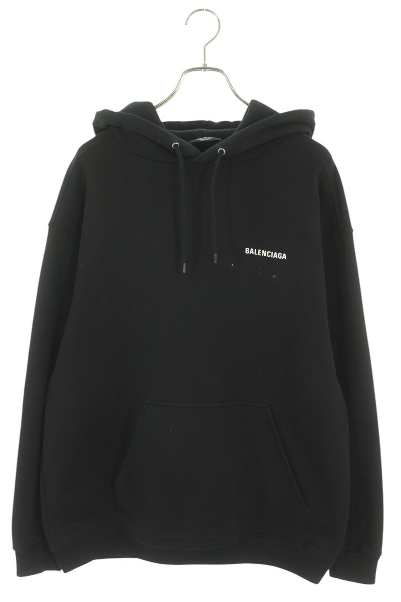 楽天市場】BALENCIAGA(バレンシアガ) ロゴ フーディーパーカー