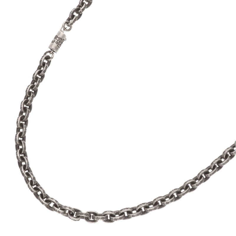 クロムハーツ Chrome Hearts 大きさ:30inch  PAPER CHAIN 30 調査報告チェーン店30inch しろがね色首飾り(しろがね色 57.21g)【105062】【HJ12】【小物】【中古】bb415#rinkan*B