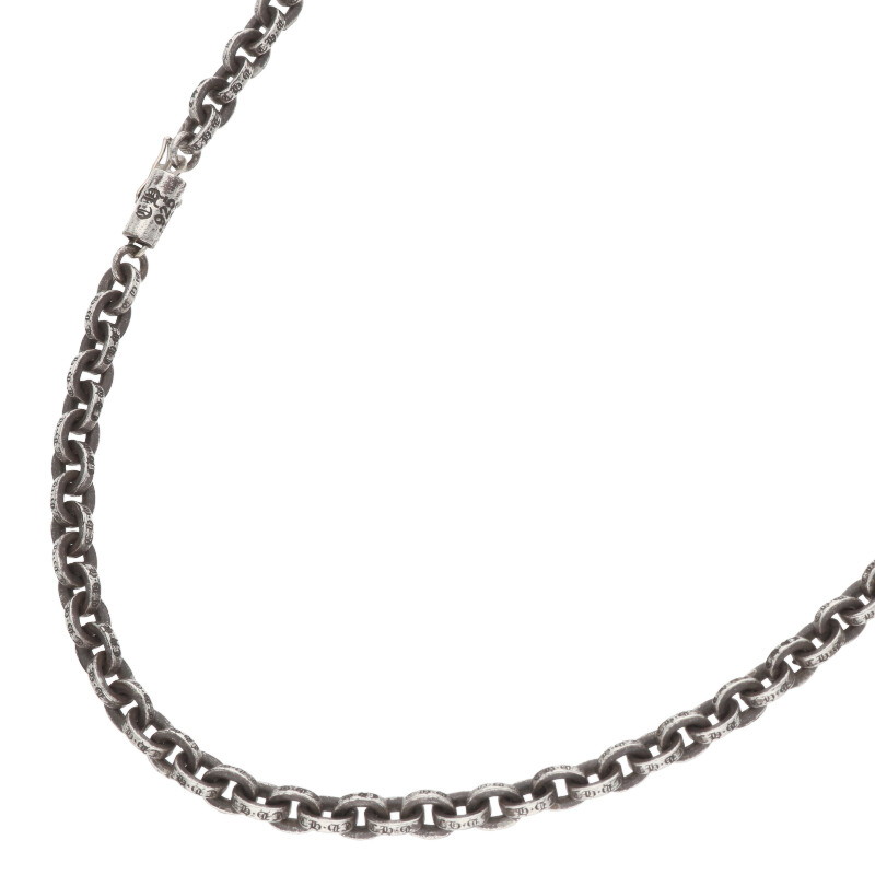 クロムハーツ Chrome Hearts 大きさ:30inch  PAPER CHAIN 30 調査報告チェーン店30inch しろがね色首飾り(しろがね色 54.69g)【105062】【HJ12】【小物】【中古】bb415#rinkan*B