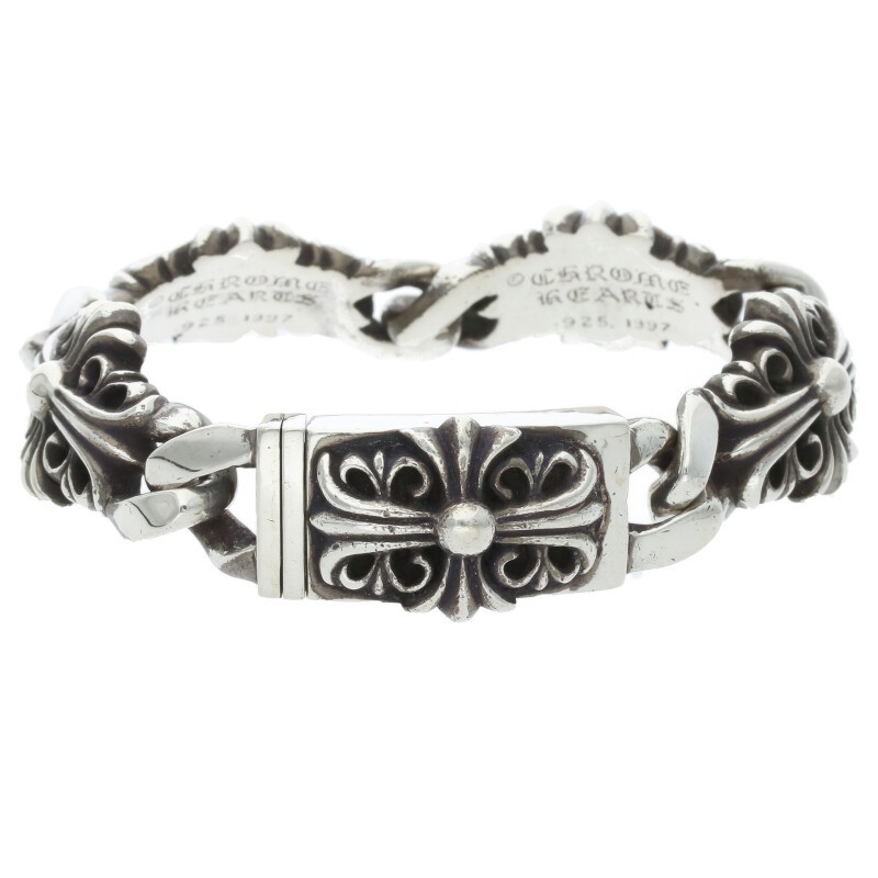CHROME HEARTS クロムハーツ ブレスレット サイズ:11LINK ID