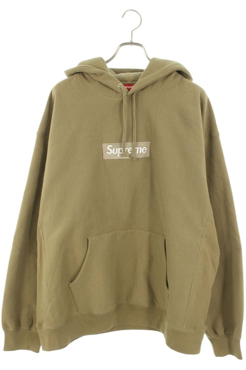 シュプリーム SUPREME サイズ:XXL 23AW Box Logo Hooded Sweatshirt ボックスロゴフーデッドスウェットシャツパーカー(ブラウン調)【620152】【OM10】【メンズ】【中古】bb328#rinkan*S |RINKAN