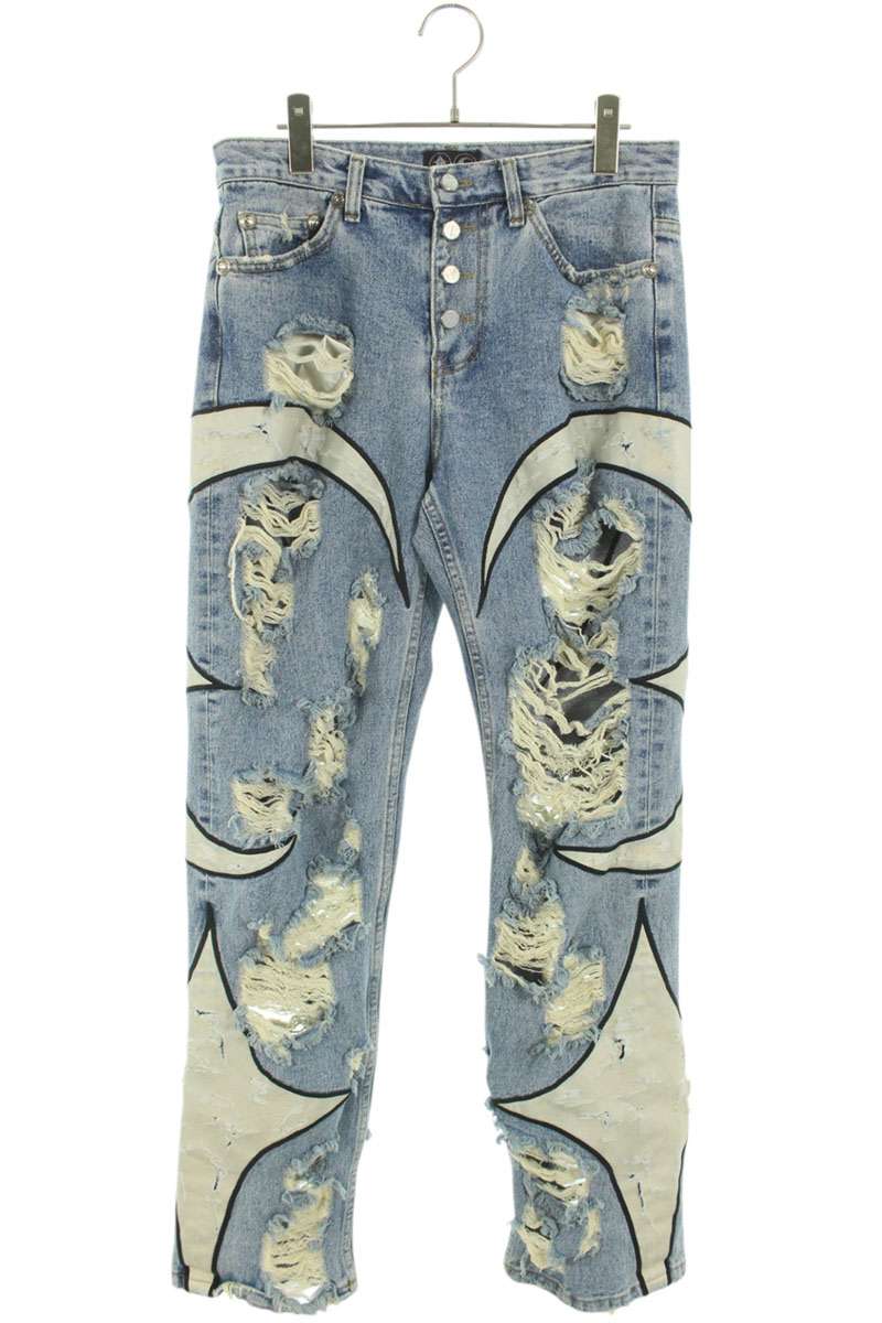 Thug club サグクラブ スタッズパンツ 3サイズ THUG CLUB(サグクラブ) 24FW THUG PANTスタッズパンツTC23PT0601