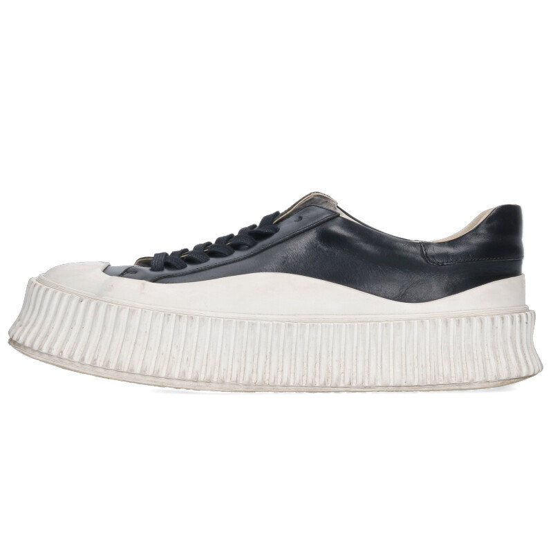極美品 JIL SANDER ジルサンダー プラットフォーム レザーシューズ 楽天市場】【ジルサンダー】Jil Sander プラットフォーム レース