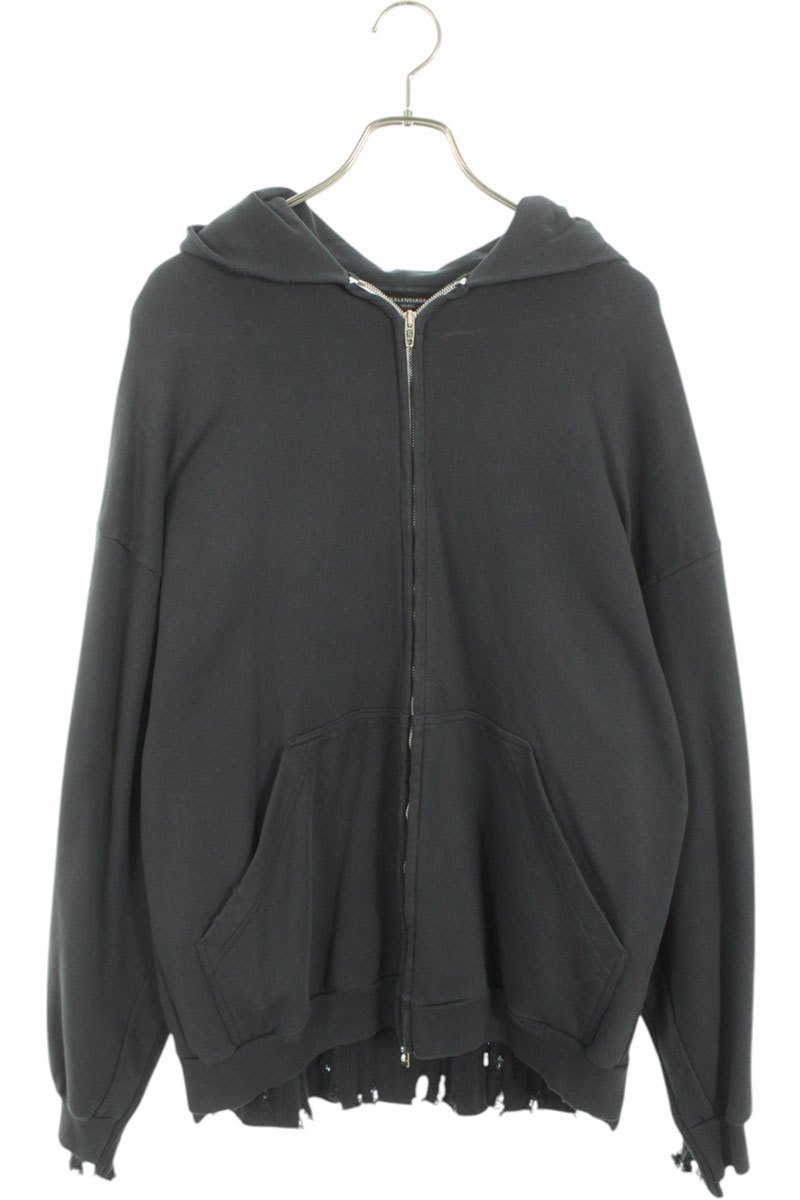 楽天市場】バレンシアガ BALENCIAGA サイズ:S Soccer Paris Zip-Hoodie