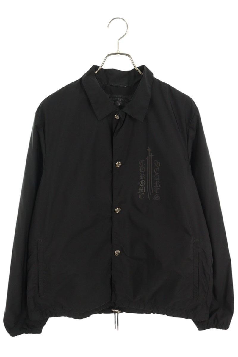 送料込◆CHROME HEARTS◆ナイロンクロスパッチワーク ジャケット Chrome Hearts - クロムハーツ DAMAGED GOODS FBRC VJ クロス