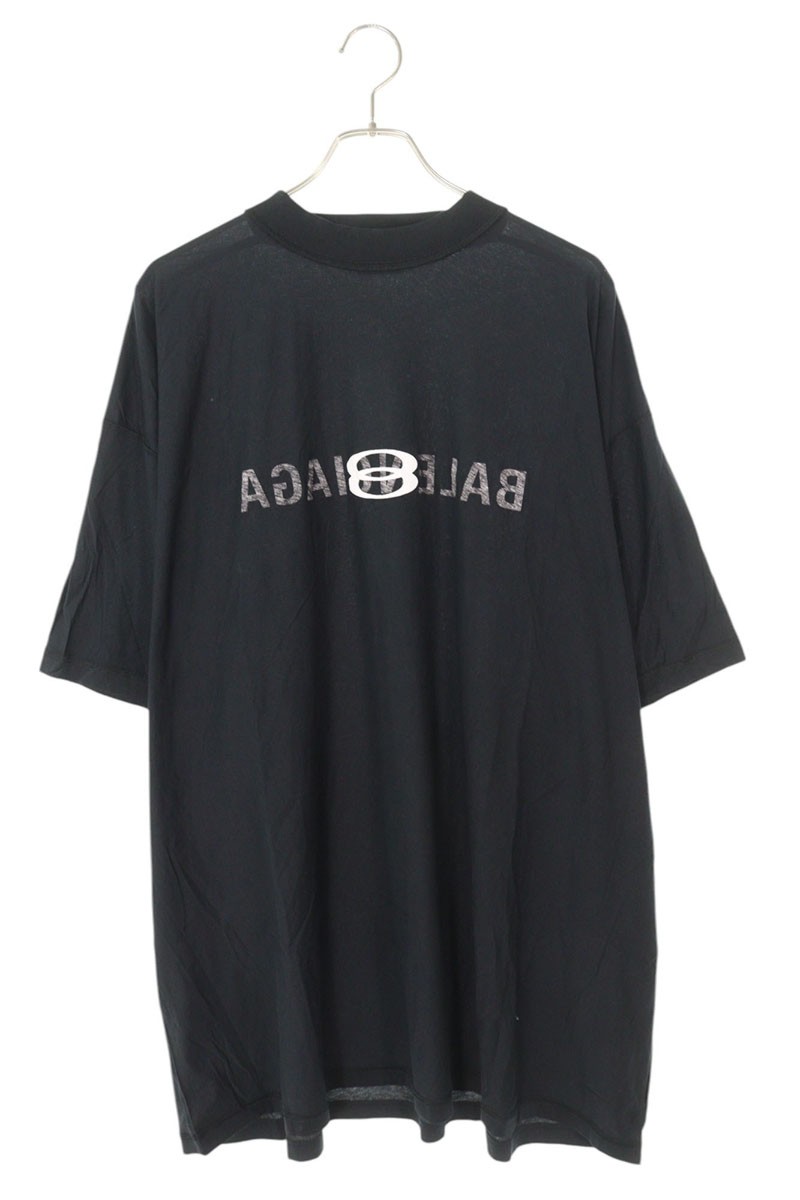 バレンシアガ　新品　ブラック Tシャツ IDカード付き　国際身分証 バレンシアガ 新品 ブラック Tシャツ IDカード付き 国際身分証