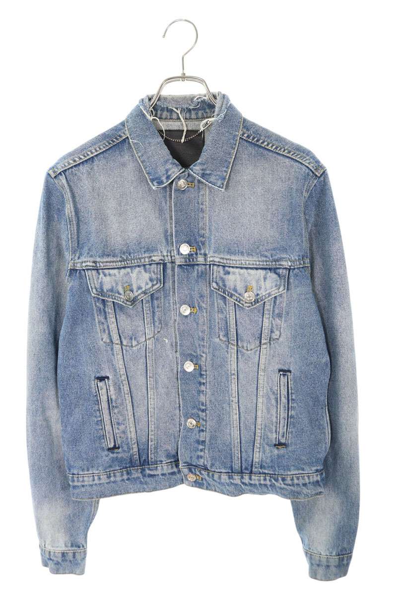 BALENCIAGA ダメージ加工デニムジャケット 48 楽天市場】BALENCIAGA(バレンシアガ) サイズ:2 23SS ダメージ