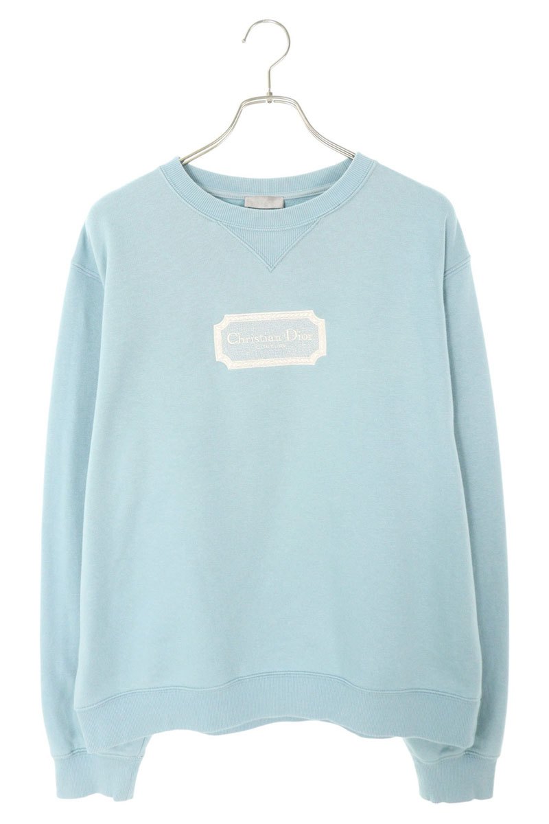美品 21SS Dior ディオールオム Painting Print Logo Oversized Sweatshirt トレーナー スウェット プルオーバー 183J687A0531 S グレー メンズ レディース 古着 美品 21SS Dior ディオールオム Painting Print Logo Oversized