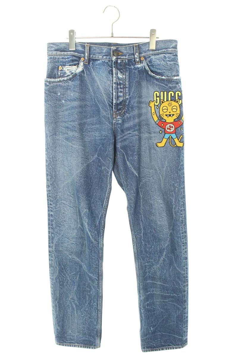 gucci グッチ　パンツ　24m 新品　90 楽天市場】GUCCI(グッチ) サイズ:36 24SS バギーデニムパンツ