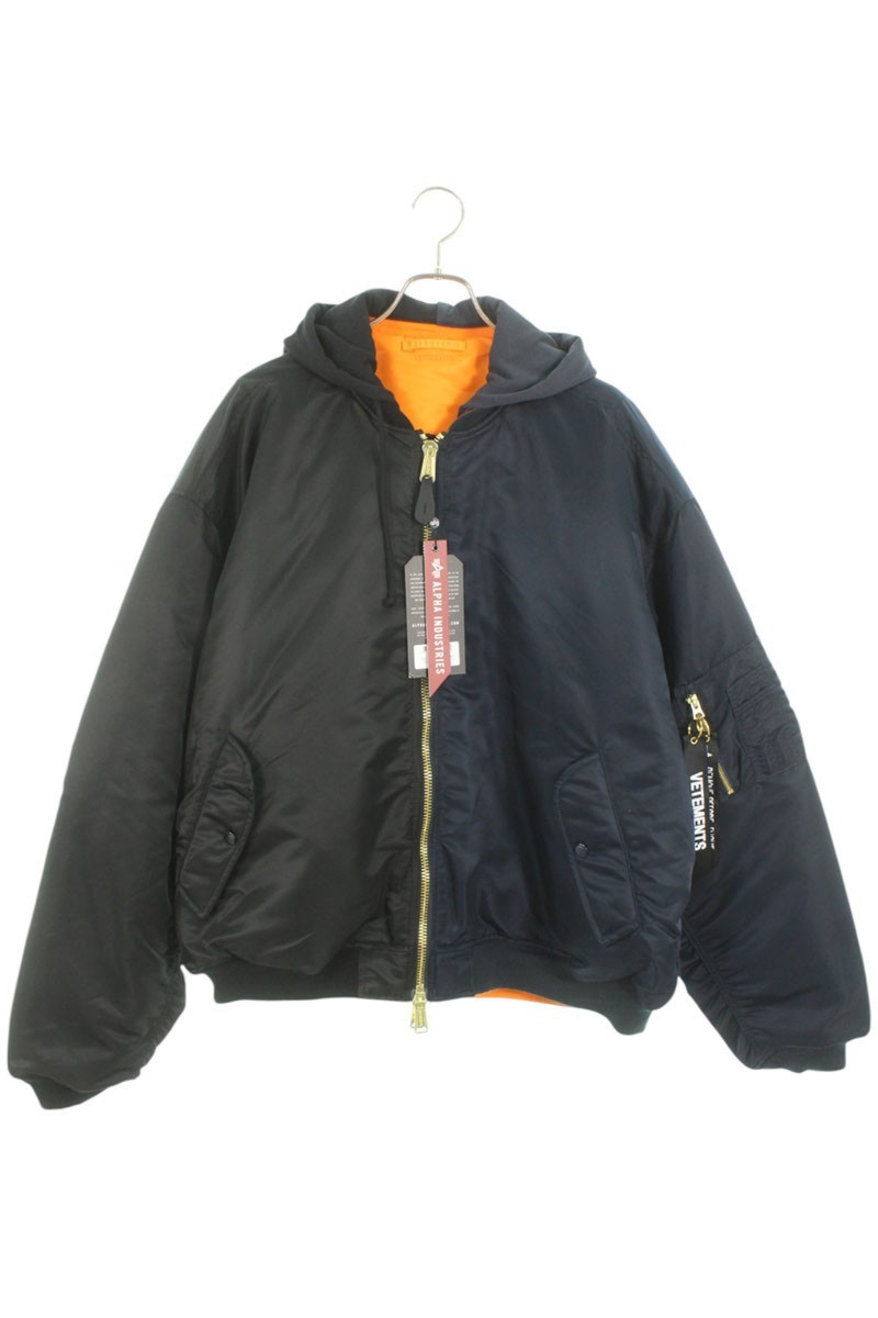 VETEMENTS ジャケット ユニセックス 美品 楽天市場】VETEMENTS 2016AW Total Fucking Darkness Bomber
