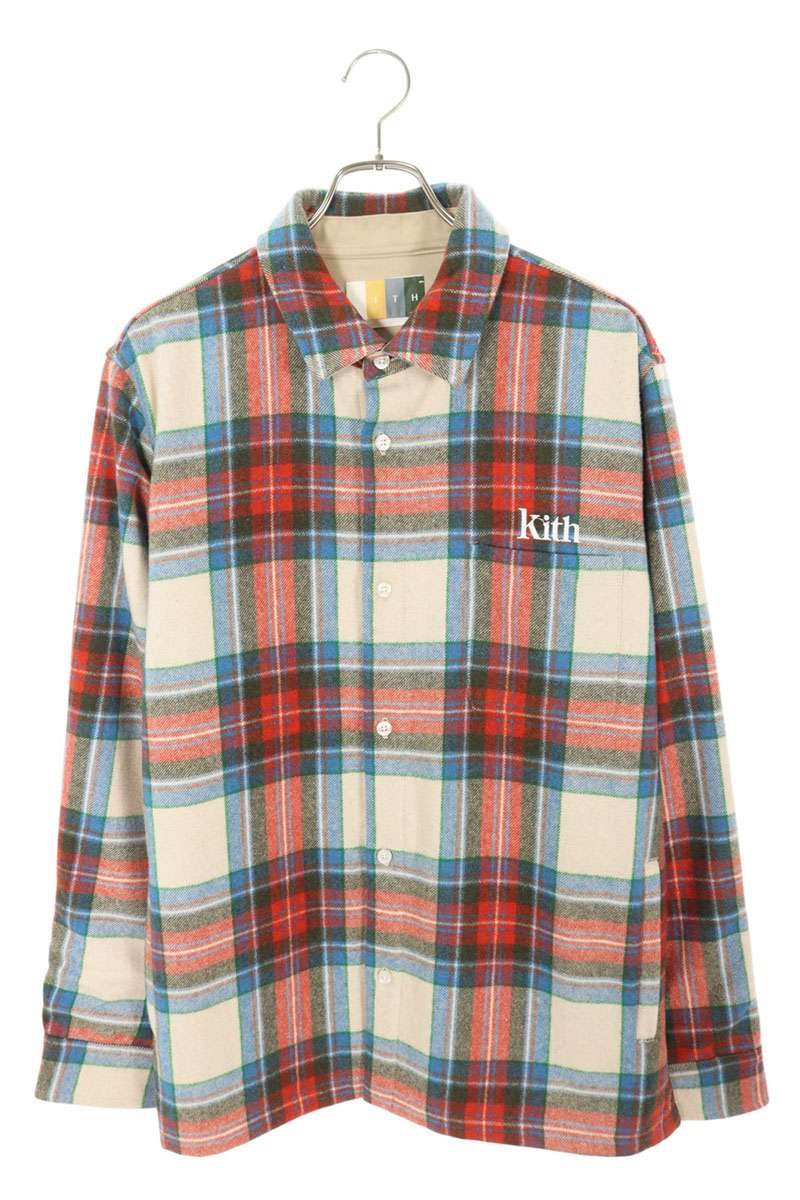 KITH Ginza ウール　ネルシャツ　チェック　ジャケット　voyage 楽天市場】【中古】【メンズ】KITH/キス/check Plaid Ginza pyre