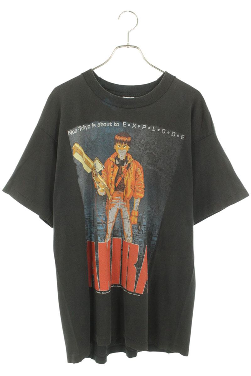 AKIRA art of wall ロンT XL 黒 新品 AKIRA アキラ ART OF WALL L/S TEE プリント ロングスリーブT